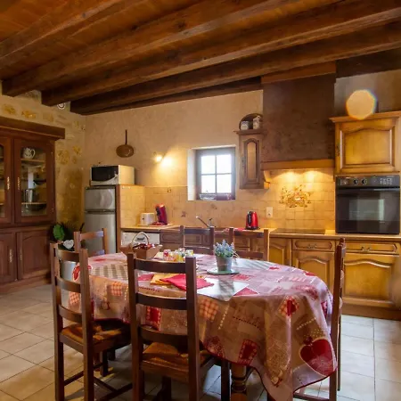 Дом отдыха Maison Perigourdine Avec Piscine, Cheminee, Wifi, Parking, Animaux Admis - Fr-1-616-75 Daglan
