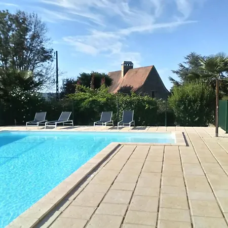 Maison Perigourdine Avec Piscine, Cheminee, Wifi, Parking, Animaux Admis - Fr-1-616-75 *